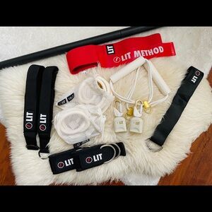 LIT Method Axis Smart Pilates Pack with Bar